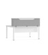 RECEPCION ROCADA 160x30x40 GRIS/GRIS