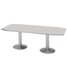 MESA ROCADA MEETING 220x100 AL/GRIS