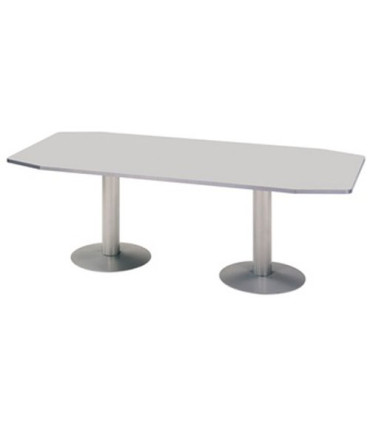 MESA ROCADA MEETING 220x100 AL/GRIS