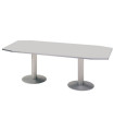 MESA ROCADA MEETING 220x100 AL/GRIS