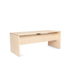MESA ROCADA WORK 180x80 HAYA/HAYA