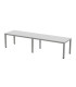 MESA ROCADA EXECUTIVE 360x80 AL/GRIS