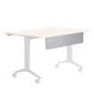 FALDON ROCADA P/MESA ABAT. ALUM. 140cm