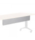 FALDON ROCADA P/MESA ABAT. ALUM. 180cm