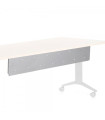 FALDON ROCADA P/MESA ABAT. ALUM. 180cm