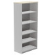 ARMARIO ROCADA ABIERTO 195x90 GRIS/ROBLE