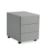 CAJONERA ROCADA 3 CAJONES GRIS/GRIS