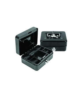 CAJA DE CAUDALES FOROFIS 12x9x6 NEGRO