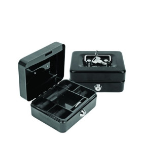 CAJA DE CAUDALES FOROFIS 15x12x8 NEGRO