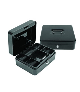 CAJA DE CAUDALES FOROFIS 25x18x9 NEGRO