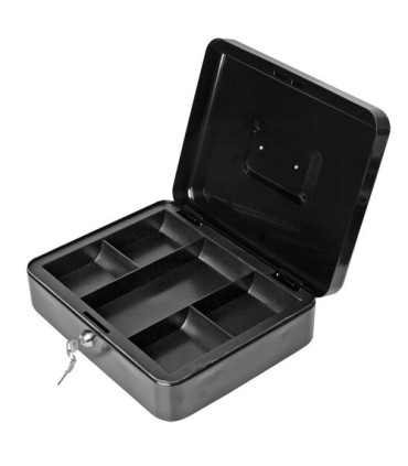 CAJA DE CAUDALES FOROFIS 30x24x9 NEGRO