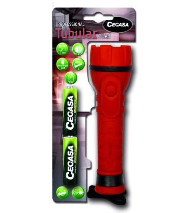 LINTERNA CEGASA PRO TUBULAR 3 LED