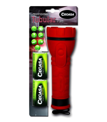 LINTERNA CEGASA PRO TUBULAR 7 LED