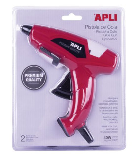 PISTOLA COLA TERMOFUSIBLE APLI 40W