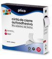 CINTA VELCRO PLICO AUTOAD.25M 20MM BL