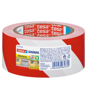 ROLLOS SEGURIDAD 66X50 MM. BICOLOR ROJO