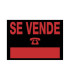 CARTEL ANUNCIO PVC 35x25 SE VENDE