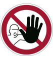 MARCAJE SEGURIDAD DURABLE PROHIV.ENTRAD.