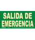 SEÑAL HOMOLOGADA SALIDA DE EMERGENCIA