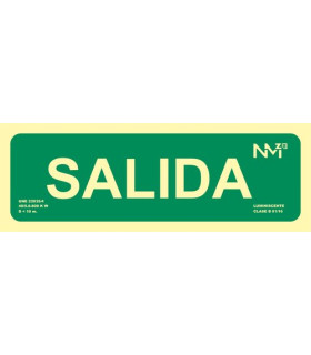 SEÑAL HOMOLOGADA SALIDA