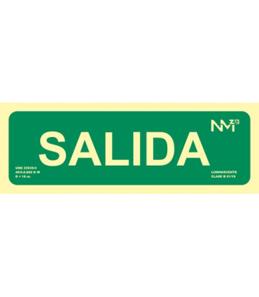 SEÑAL HOMOLOGADA SALIDA