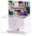 BUZON DE SUGERENCIAS CON LLAVE