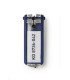 LLAVERO ETIQUETA DURABLE AZUL B/6