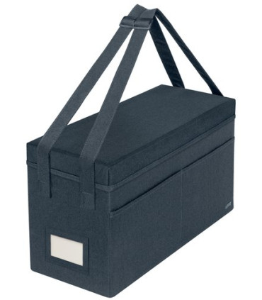 BOLSA TRABAJO LEITZ GRIS C/TAPA