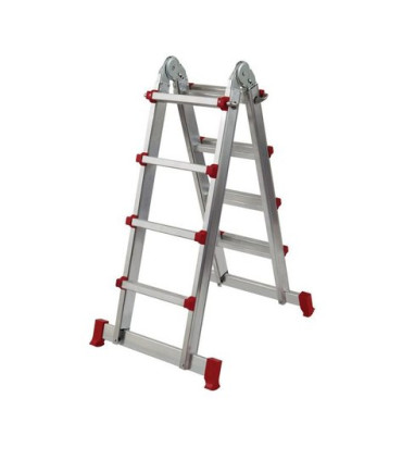 ESCALERA LITAN MULTIPOS. 5x4 PELDAÑOS