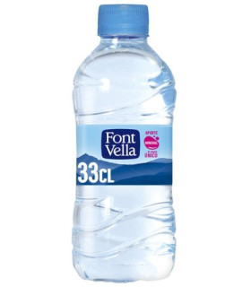 AGUA MINERAL NATURAL FONT VELLA 330ml