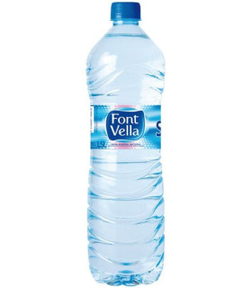 AGUA MINERAL NATURAL FONT VELLA 1.5L