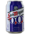 CERVEZA SAN MIGUEL S/ALCOHOL LATA 330 ml
