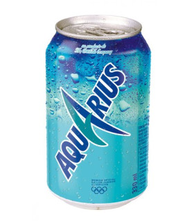 REFRESCO AQUARIUS LIMON LATA 330ml
