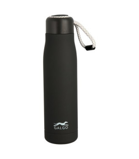 BOTELLA GALGO INOX 540ml NEGRO