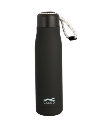 BOTELLA GALGO INOX 540ml NEGRO