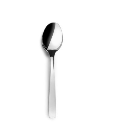 CUCHARA POSTRE ACERO INOX PLATA