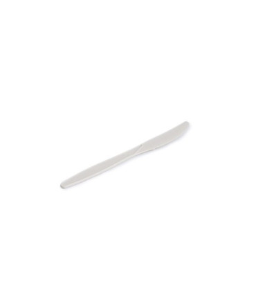 CUCHILLO MAIZ BIODEGRAD. BLANCO P/50