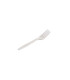 TENEDOR MAIZ BIODEGRAD. BLANCO P/50