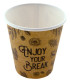 VASO CARTON PARED GRUESA 177cc PAQ. 50