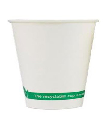 VASOS CARTON BLANCO 110 ml BOLSA DE 50