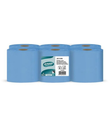BOBINA DE PAPEL MECHA AMOOS 2 CAPAS 125M