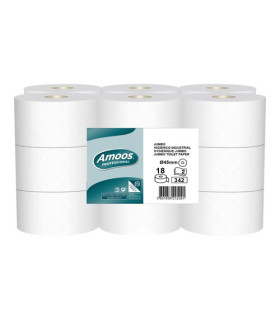 PAPEL HIGIENICO AMOOS PROF.  2 CAPAS 120