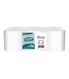 PAPEL HIGIENICO AMOOS PROF.  2 CAPAS 250