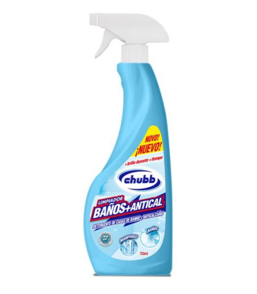 LIMPIADOR CHUBB BAÑOS + ANTICAL 750 ML