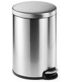 PAPELERA DURABLE MET.REDONDA 20 L INOX