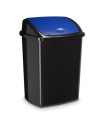 PAPELERA PLASTICO CEP BASC. 50L AZUL