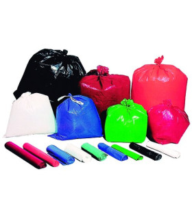 BOLSA BASURA 85x105 GRIS ROLLO 10 G200