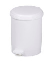 PAPELERA PL. CEP C/TAPA PEDAL 20L BLANCA