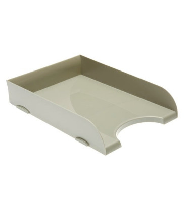 Caja de 10 bandejas apilables Opaco Gris