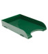Caja de 10 bandejas apilables Opaco Verde